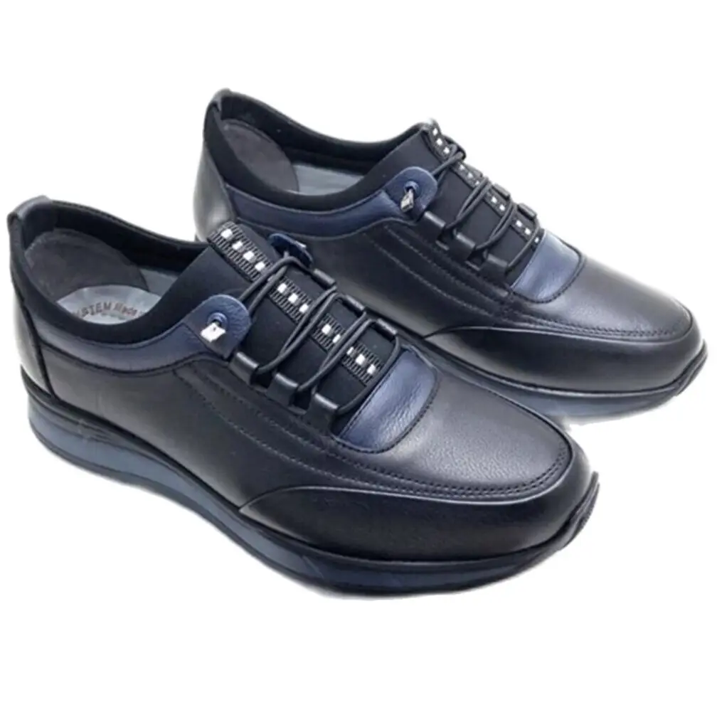 Fully Orthopedic Lace-up Genuine Leather Men's Shoes Qaulity Leather Soft, Casual, Comfortable  Daily Wear