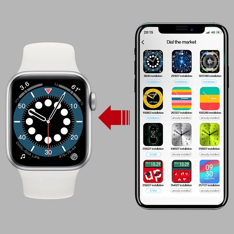 chycet hw22 smart watch men women smartwatch watch sleep tracker heart rate blood oxygen monitor sport for android ios phone iwo free global shipping