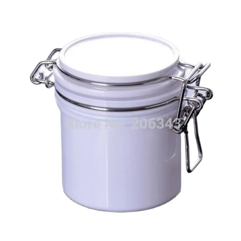 200 г белая пластиковая банка для крема герметичная банка/герметичная