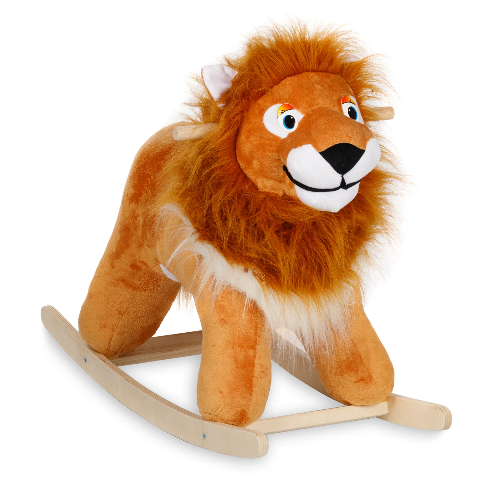 Soft rocking chair Tootsie &quotLion" (rocking for kids horse Seesaw children chaise slide room decor soft traditional educational toys