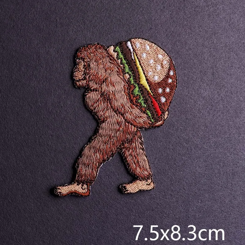 Нашивки в стиле хип-хоп для рок/музыки термоклейкие нашивки одежды с вышивкой