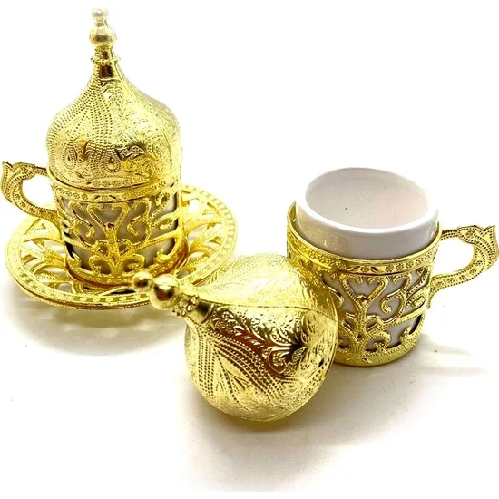 Аутентичный турецкий набор из 2 предметов сервировка греческого арабского кофе