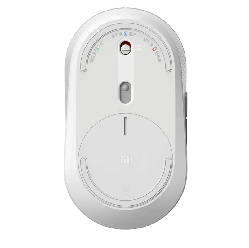Беспроводная мышь Xiaomi Mi Dual Mode Silent Edition 2.4 GHz черный белый | Компьютеры и офис