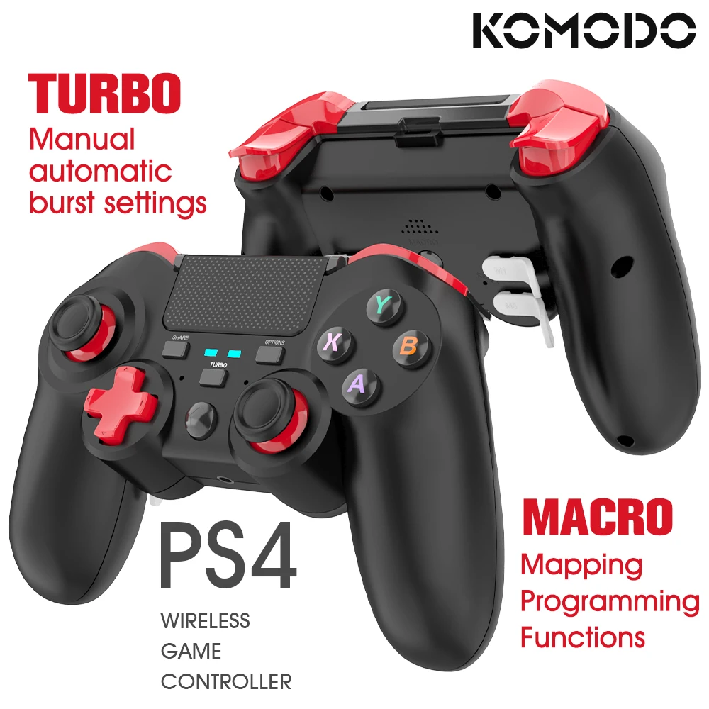 Беспроводной игровой геймпад для PS4 Elite/Slim/Pro Dualshock 4 контроллер с программируемой
