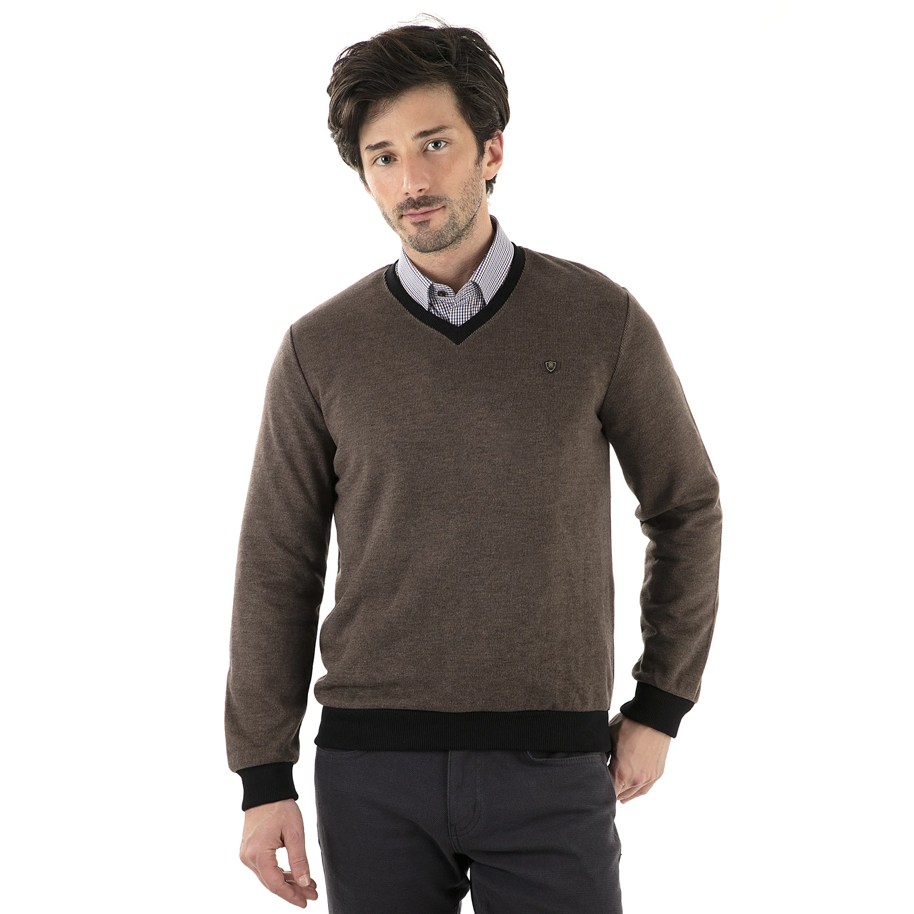 Мужские свитшоты BURATTI с длинным рукавом повседневная мужская одежда