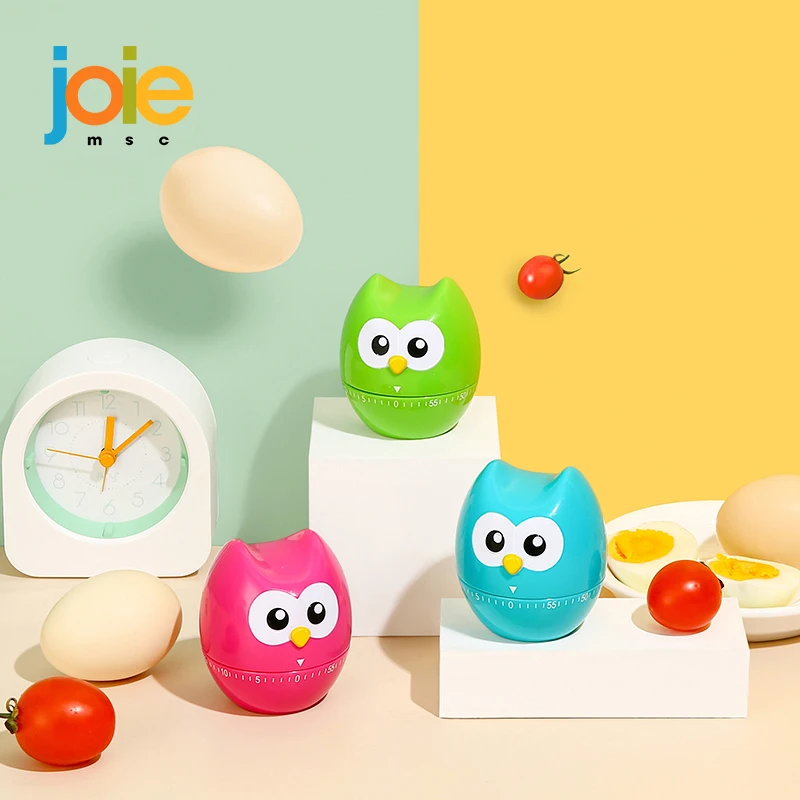 

Joie Hoot 60-Minute Mechanical Kitchen Timer Imported Movement Easy Operate Cooking Baking Helper Kitchen Tools Home Decoration