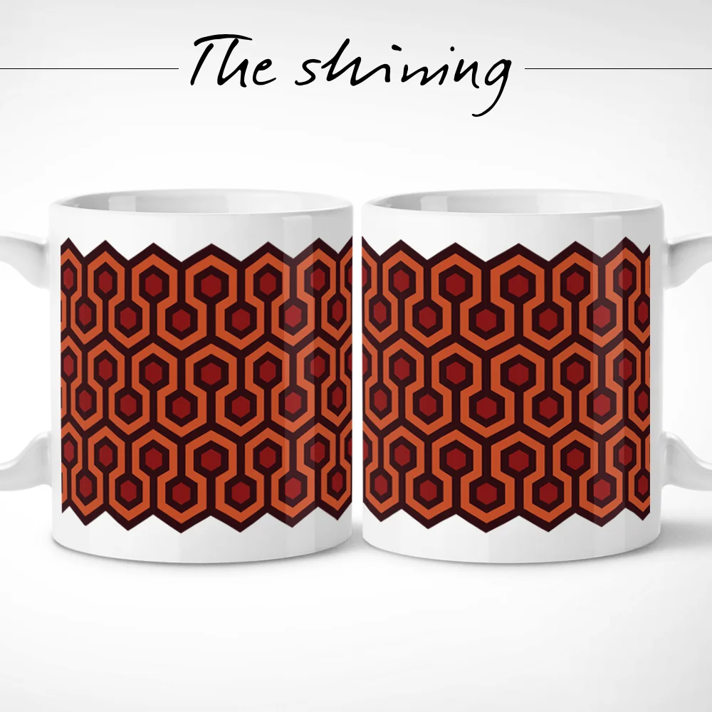 Сияющая кружка-ковер/чашка кофе оригинальный Джек Торранс обзор Pelicula Horror