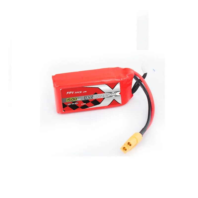 Силовой аккумулятор LiPo MANIAX 1500mAh 4S 14.8V 130C