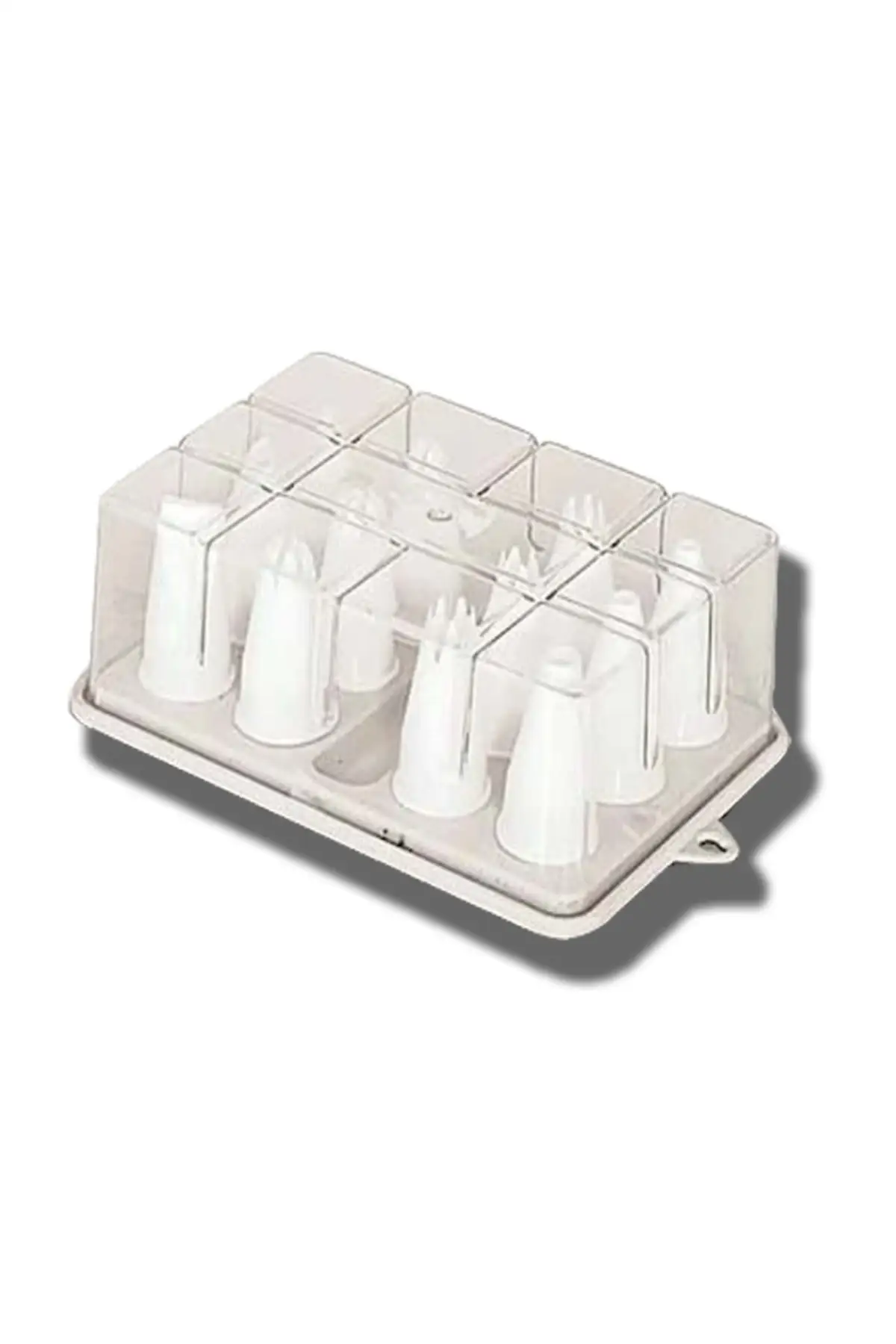 

Plastic 12 Li Lamp Holder Decoration Set (Tightening cream Tip)