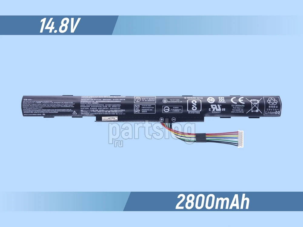 Аккумулятор для Acer Aspire E5 575TG 14.8V 2800mAh|Аккумуляторы ноутбуков| |