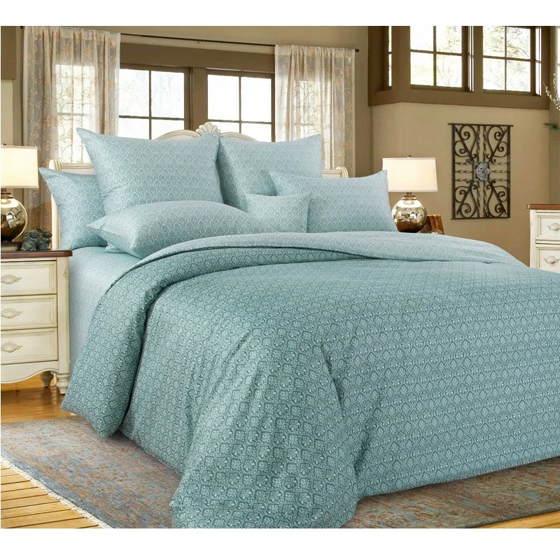 IV Дизайн Этюд кофе коричневый бордо голубой серый Постельное белье из