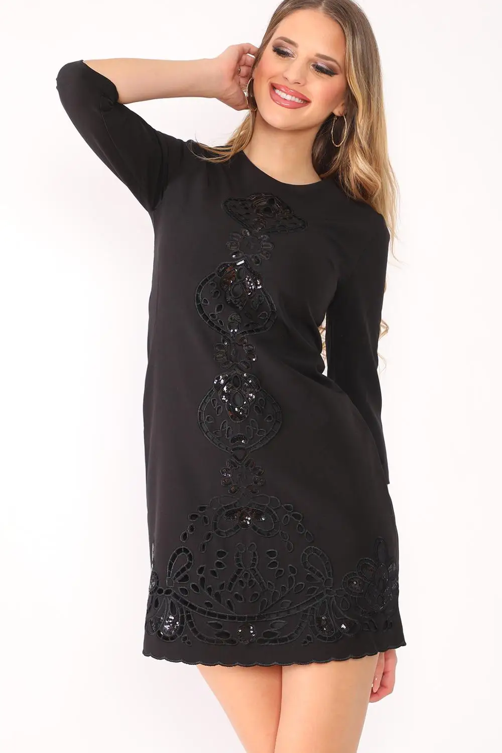 

Figr Detayl Bordo Elbise-10212S