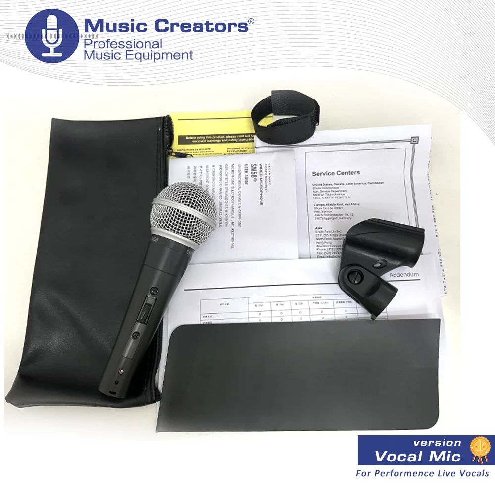 Высококачественный голографический динамический фотографический микрофон SM58S