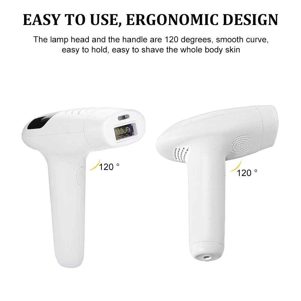 990000 вспышек профессиональный Перманентный лазерный эпилятор с ЖК дисплеем 5