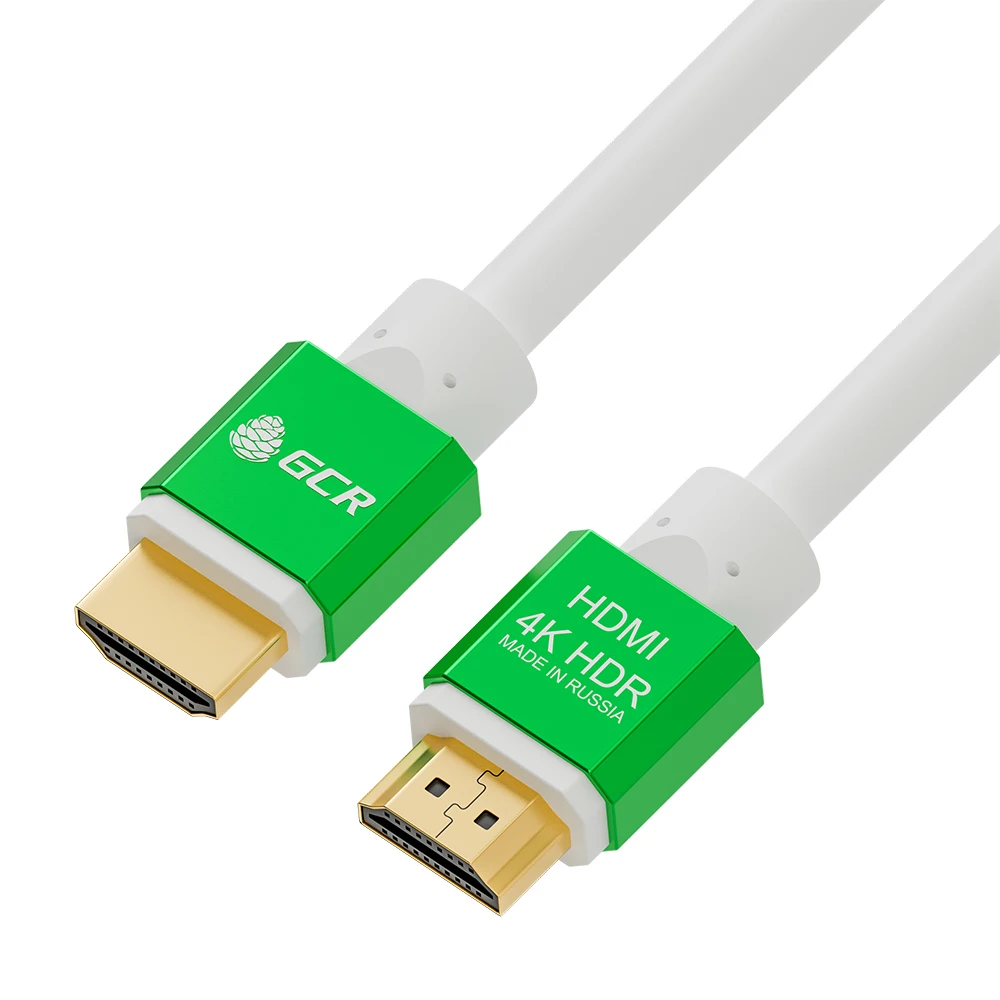 GCR Ультрасовременный кабель HDMI Full HD 4K для Smart TV AppleTV PS Xbox ПК ноутбука cable hdmi to Xiaomi