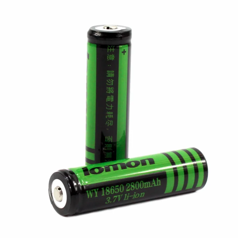 Аккумулятор LOMON 18650 2800mAh 3 7 V Li ion оригинал хорошо держит заряд литиевый