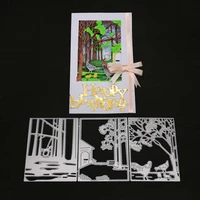 yinise scrapbook metal cutting dies for scrapbooking stencils rural life paper album cards making embossing die cut cuts cutter