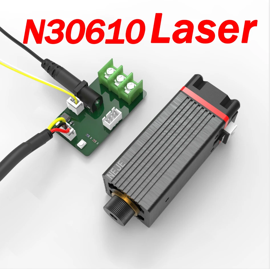 N30610 laser module 450nm continue laser head with pwm tester for laser engraving cutting machine wood marking tool