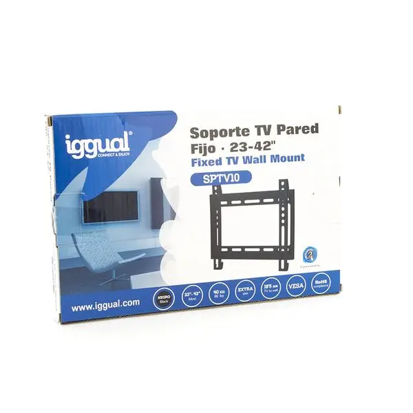 Фиксированная ТВ Поддержка iggual SP tv 10 IGG314555 23 &quot 42&quot черный| |