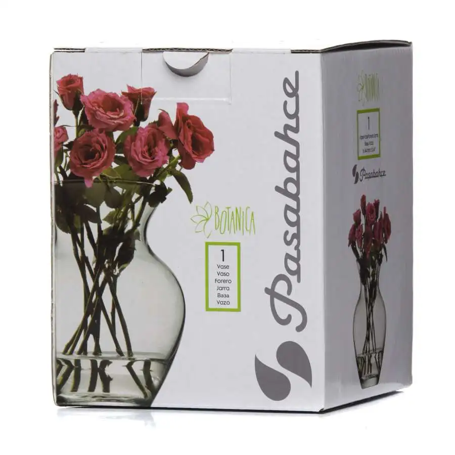 Ваза Pasabahce Botanica Н=14 4 см | Дом и сад