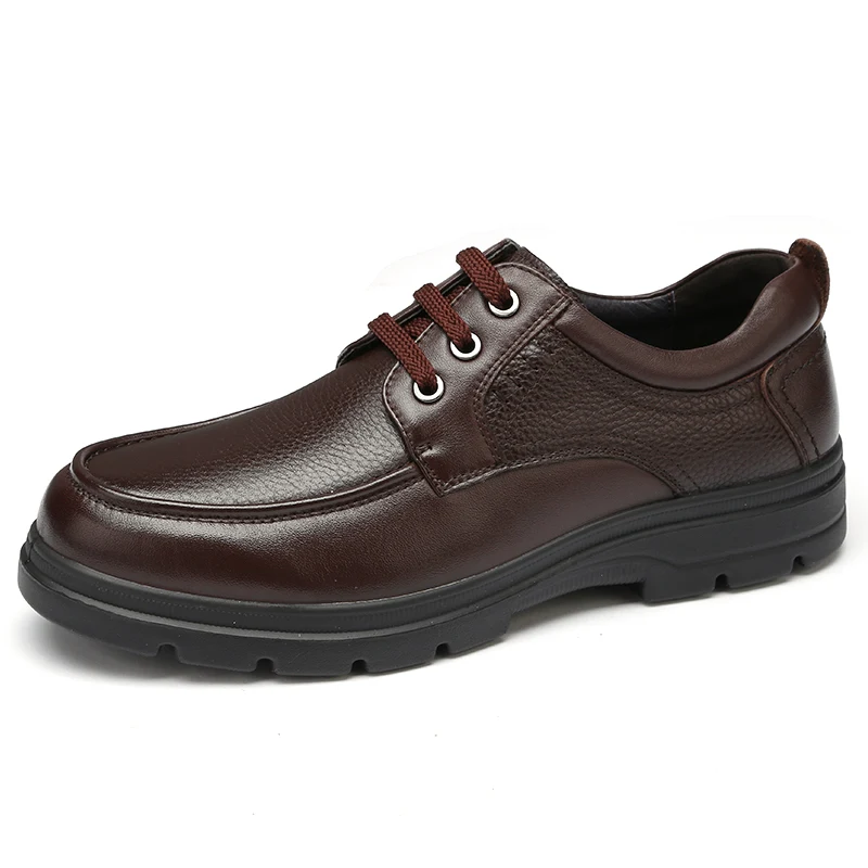 Мужская деловая обувь CAMEL Повседневная Удобная нескользящая из натуральной кожи