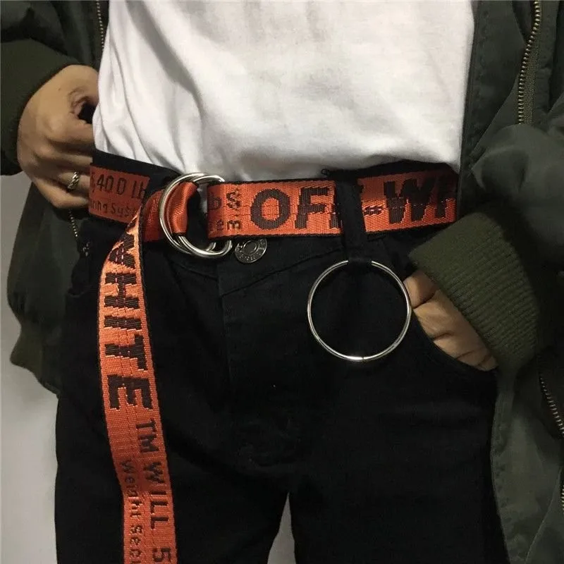 Модный ремень OFF-WHITE Длинные повседневные мужские и женские ремни унисекс 9 ярких
