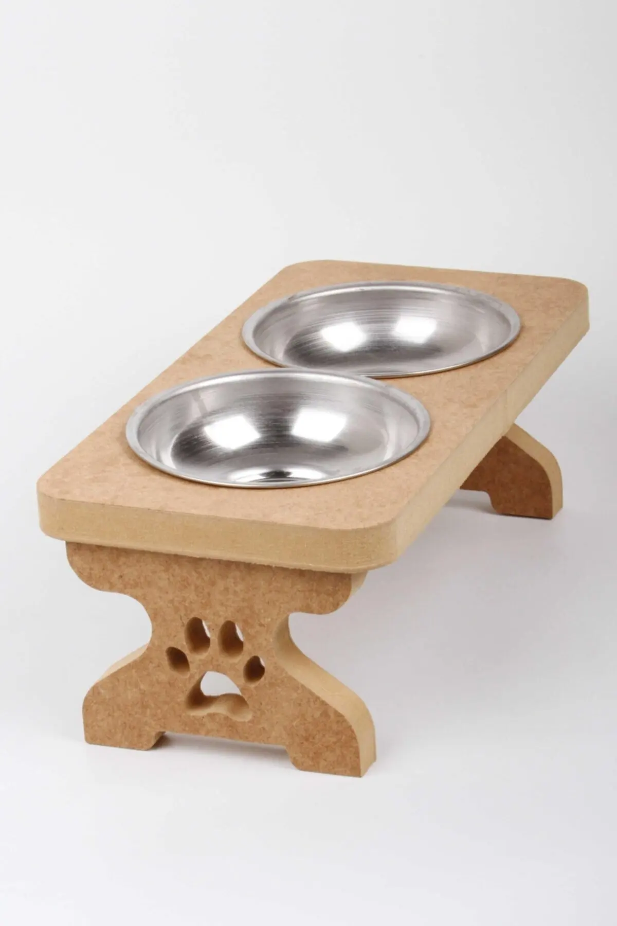 

Cat - Dog Food And Water Non-Slipp Bowl 2 Pieces Bone Foot Puppy Feeding Supplies Small Dog Accessories Pet Drinking Dish Feeder