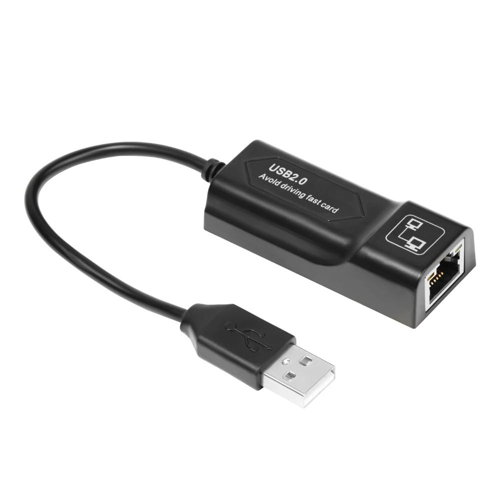 GCR Конвертер переходник LAN RJ45 для ПК ноутбука Ethernet Card адаптер USB 2.0| |