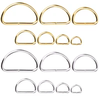 kaobuy 20 pcs d shape rings metal adjuster triglides slides buckle for handbag keychain purse handle bag purse accessories