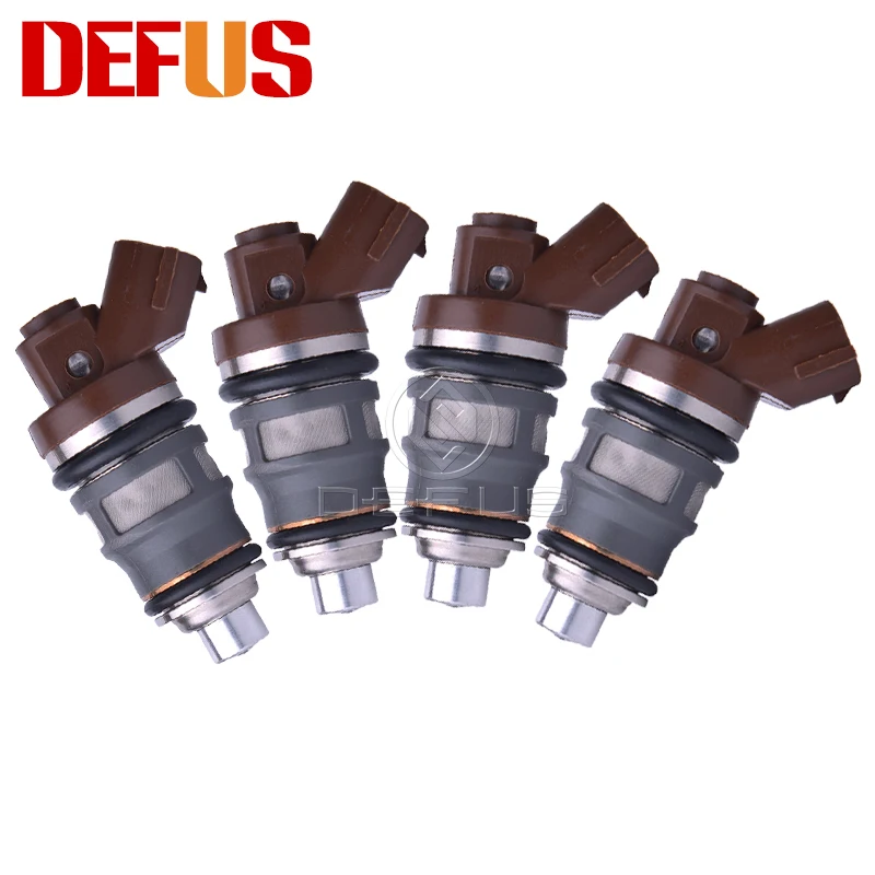 Топливный инжектор DEFUS 4x 1001-87092 840CC подходит для Toyota MR2 Celica Supra Turbo 1JZ-GTE 2JZ-GTE F809W сопла