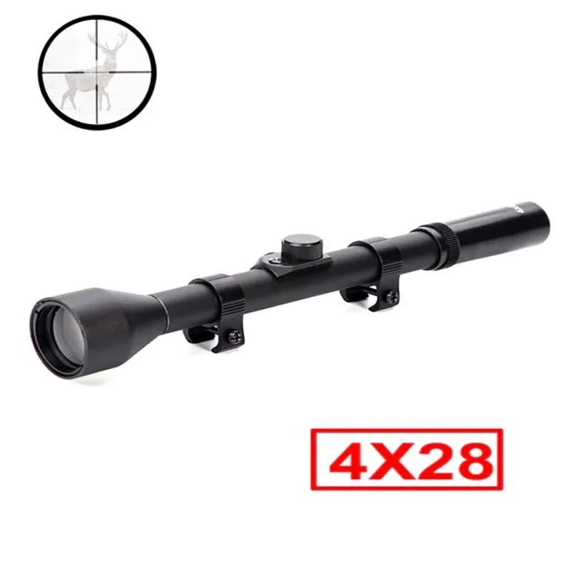 Охотничий прицел Gamo 4x28 3-7x28 3-7X20 4x20 для страйкбола винтовки 11 мм | Спорт и
