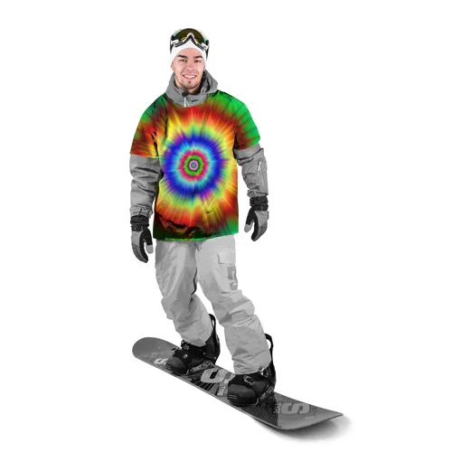 Накидка на куртку 3D Tie dye для мужчин и женщин спорта отдыха путешествий