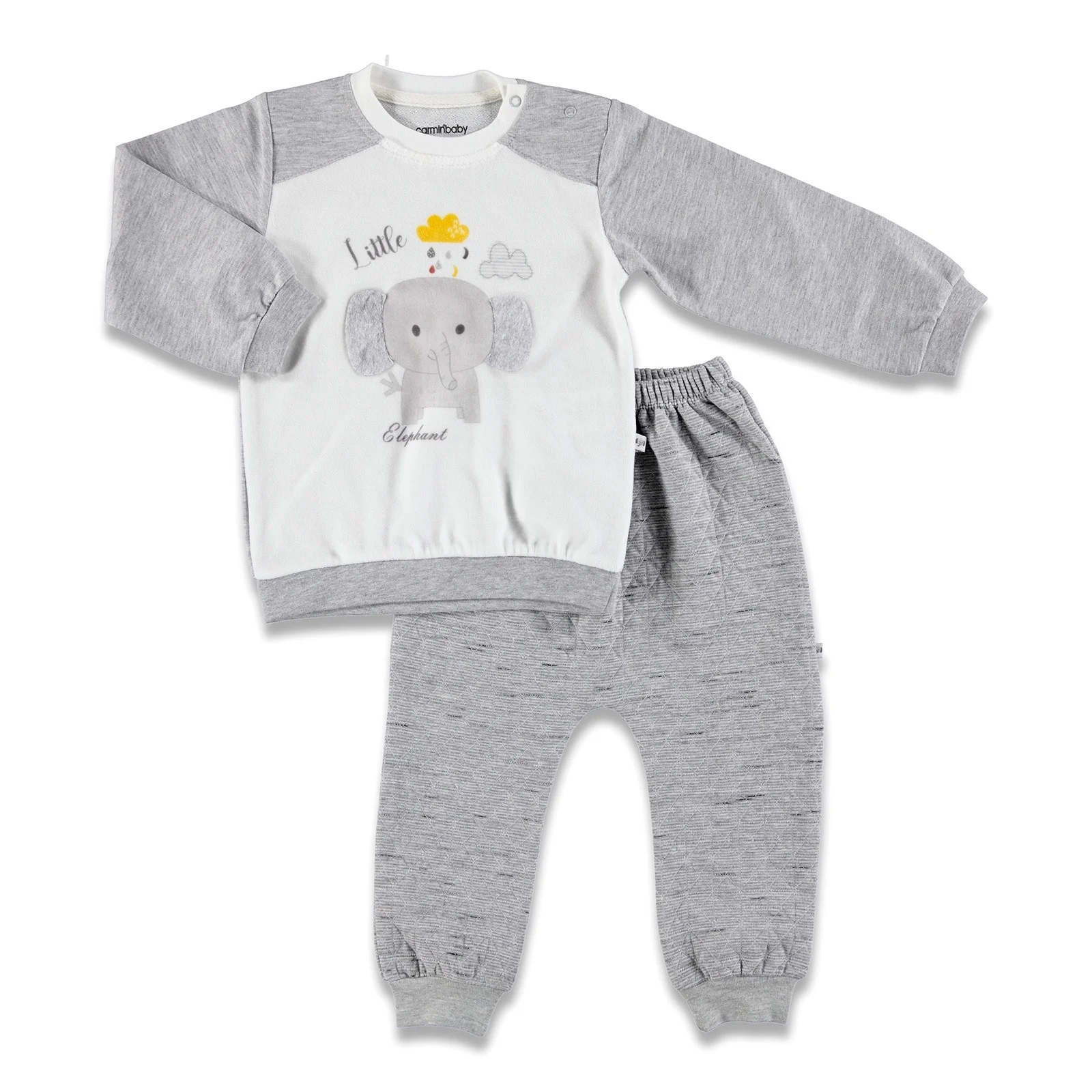 Ebebek Carmin Baby Fun Friends стеганый + Бархатный спортивный костюм |