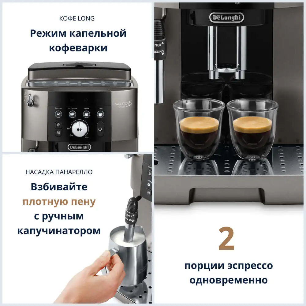 Кофемашина DeLonghi ECAM250.33.TB | Бытовая техника