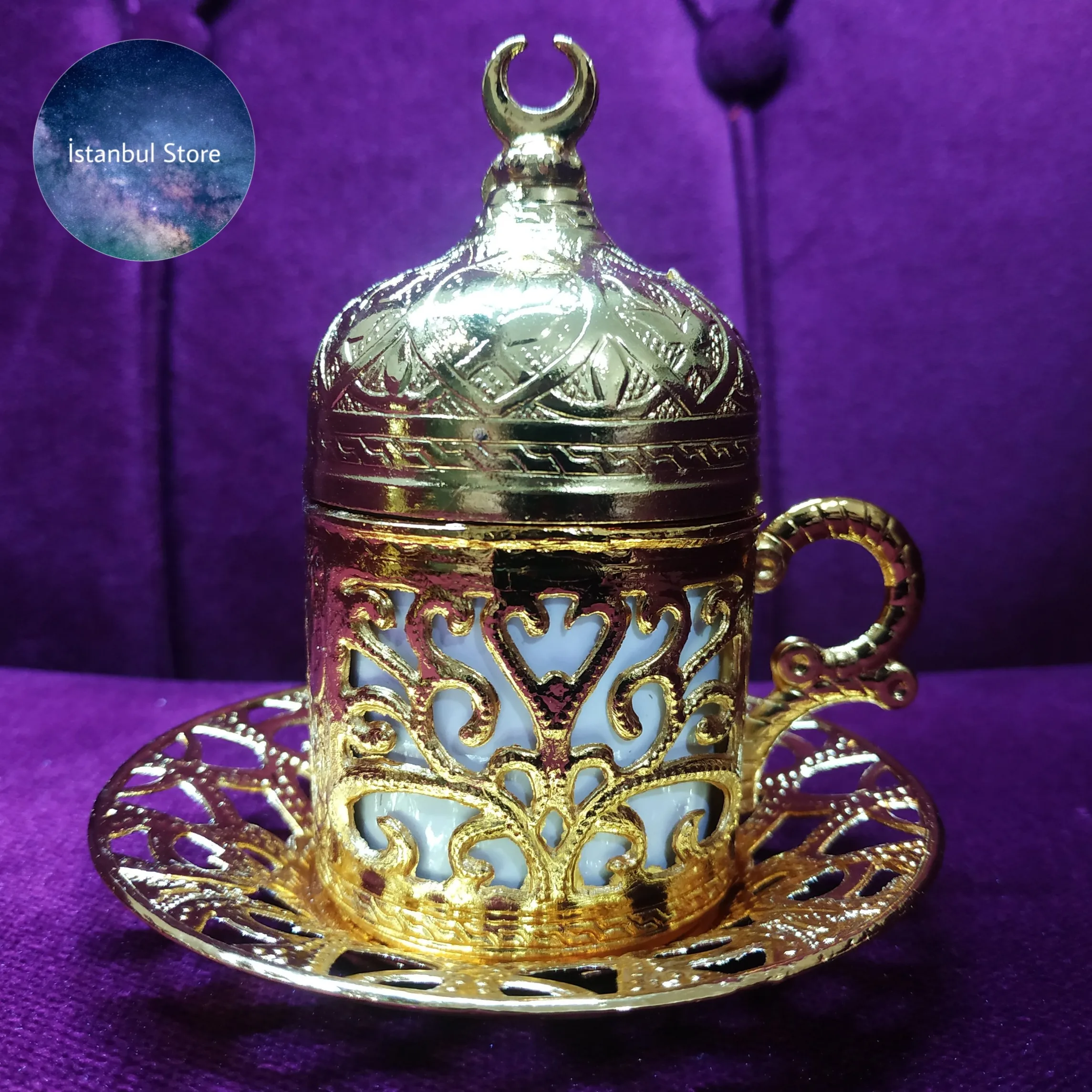 В турецком арабском стиле османский кофе эспрессо Сервировочный набор кофейных