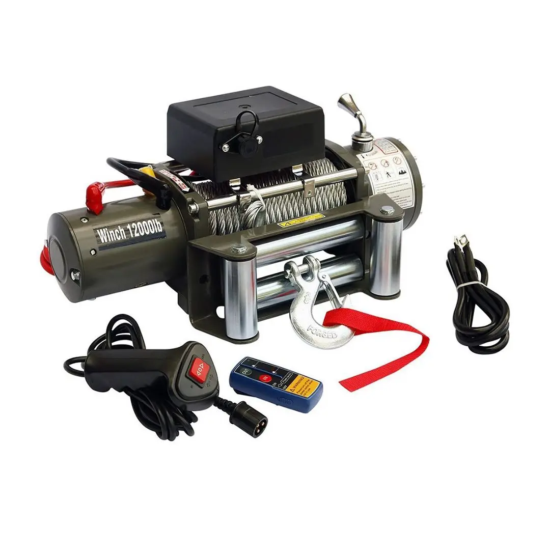 Лебедка автомобильная Electric Winch 12000 lbs|Буксировка и подача| |