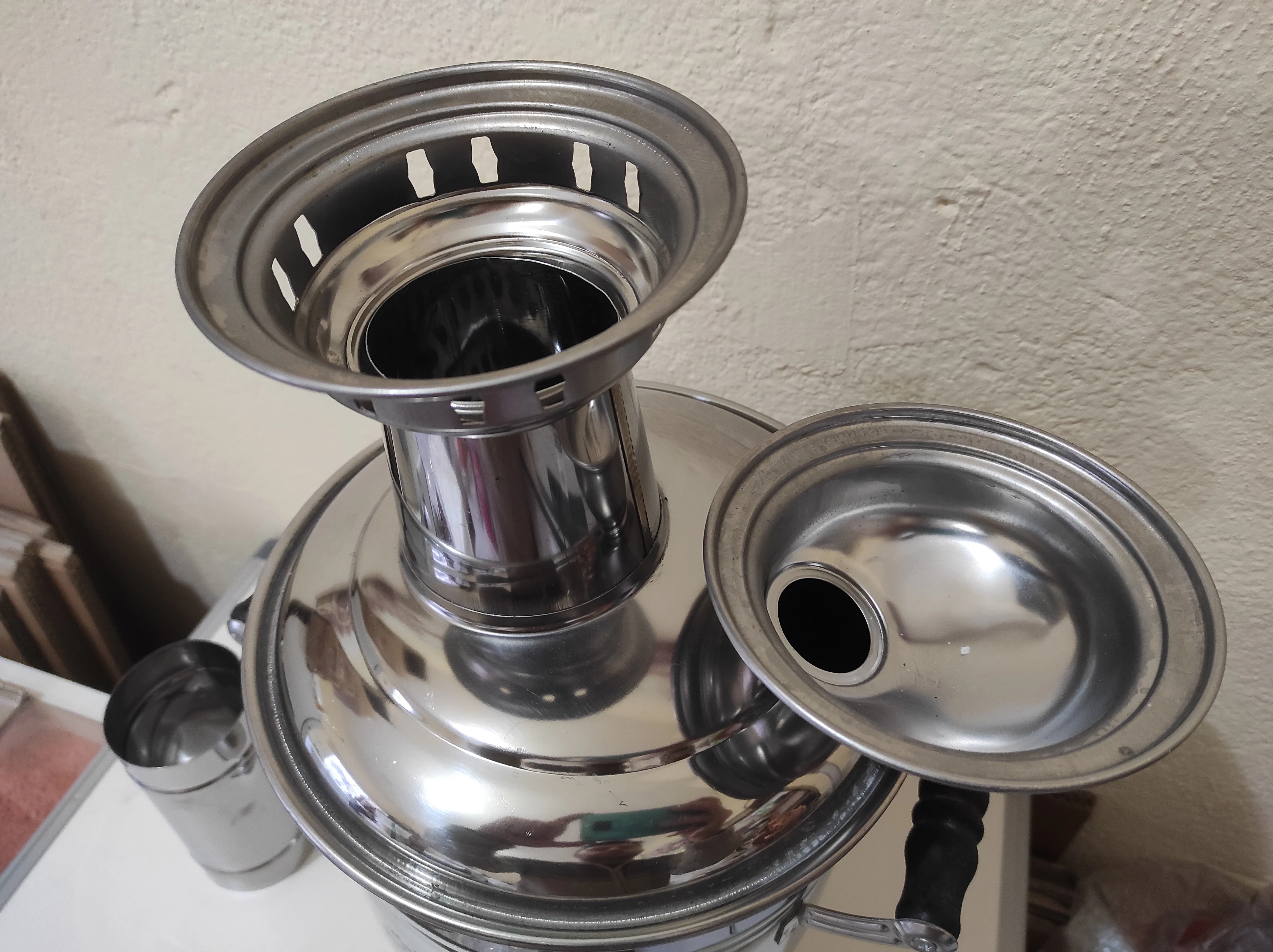 Турецкий Самовар качественный хромированный стальной материал алюминиевый