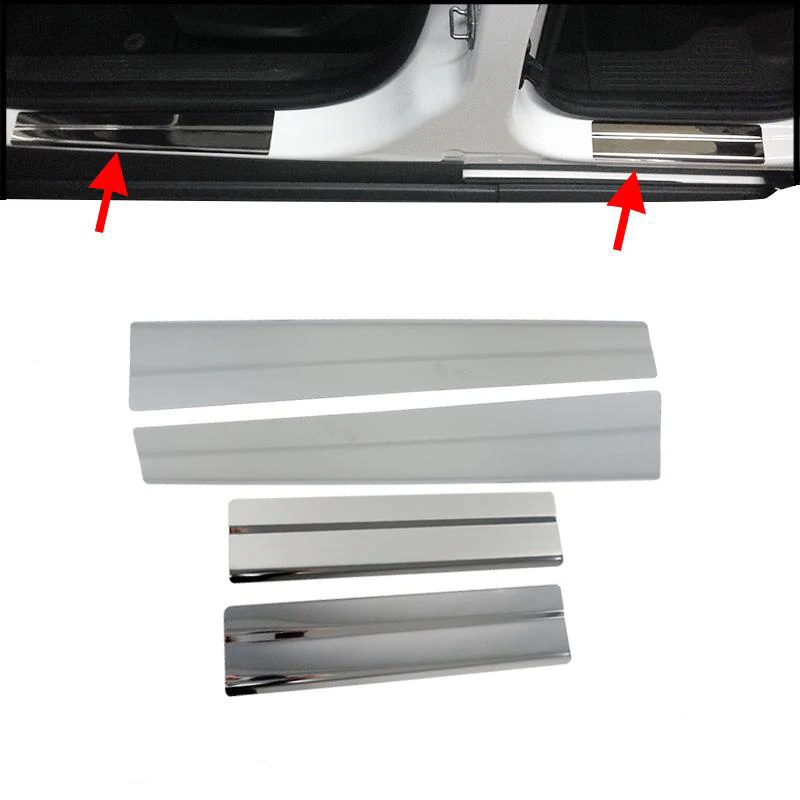 

Ford Tourneo Courier Chrome Door Sill 4 Piece Stainless Steel (2018-)