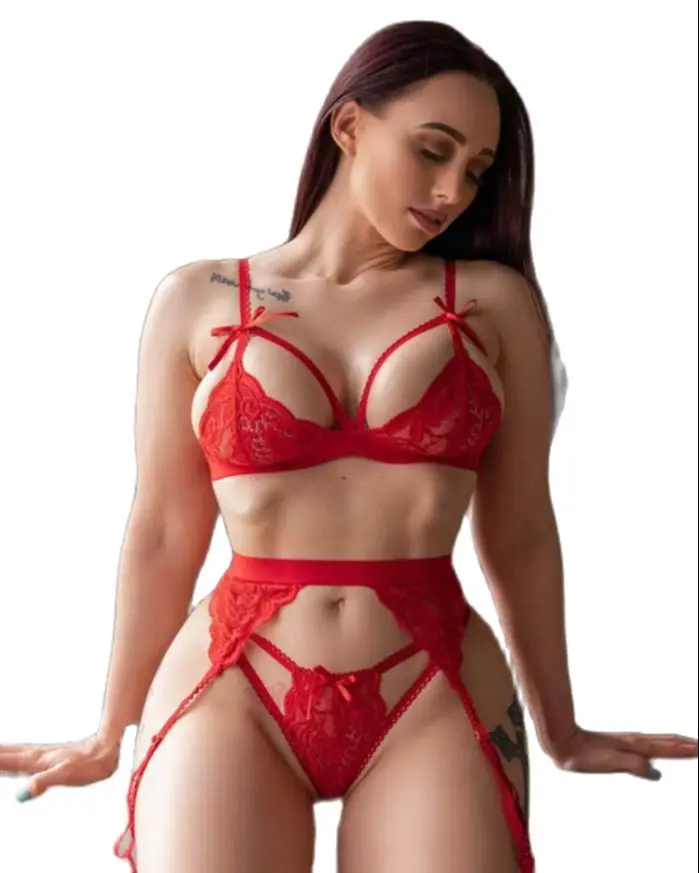 

Lace Fantasy Garter Set