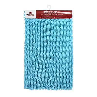 Коврик для ванной Vortex Spa comfort 50х80 см голубой 24139 | Коврики