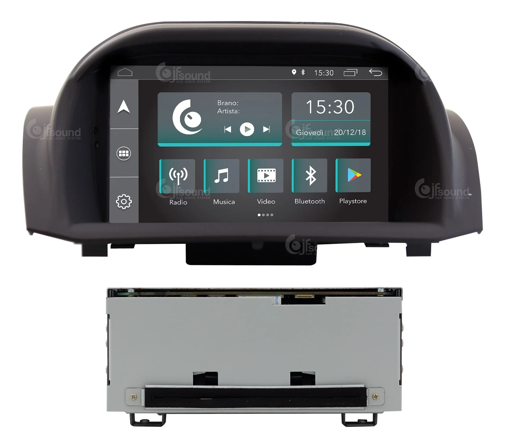Обычай fit автомобиль радио Ford Fiesta 2012 Android DAB Gps Bluetooth Wifi Usb Full Hd сенсорный экран