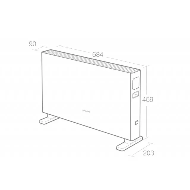 Конвектор Xiaomi Smartmi Convector Heater 1S (smart version) (DNQZNB05ZM) |