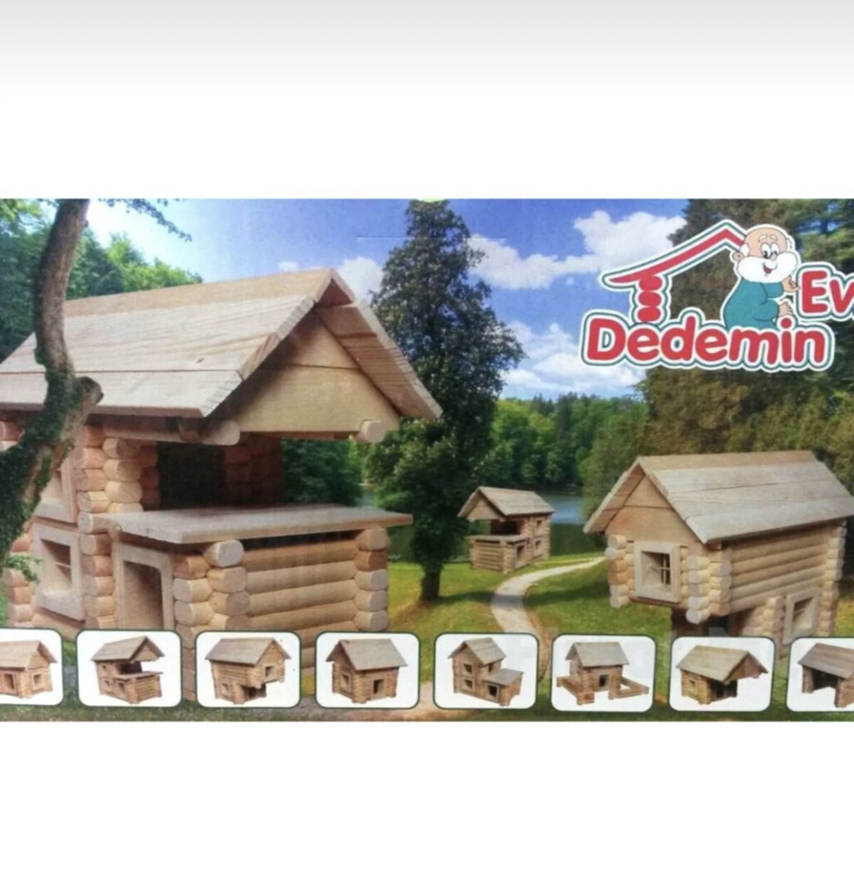 92 шт. 100% натуральный деревянный пазл-конструктор для детей | Игрушки и хобби