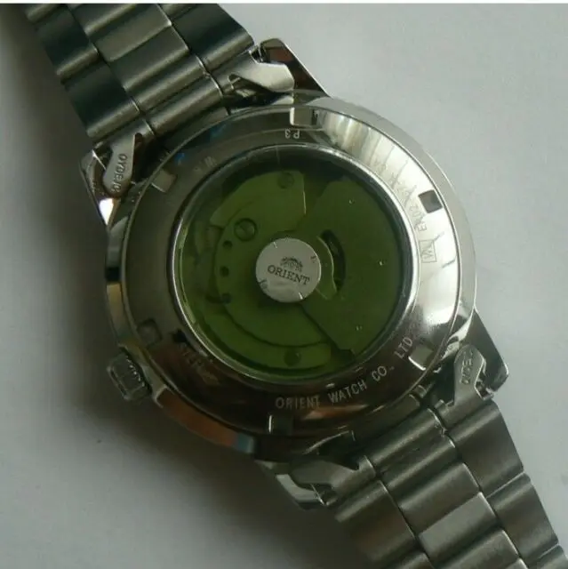 Ориент японские автоматические мужские часы FER0200FD0 нержавеющая сталь 50 м.