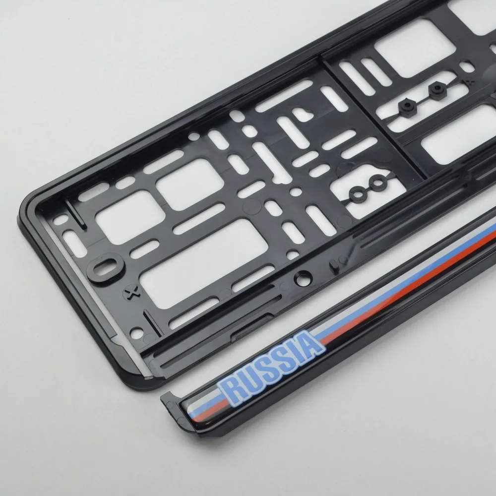 DT01 RUSSIA ФЛАГ Рамка для номера авто. номерного знака. Держатель гос номера. Тюнинг.