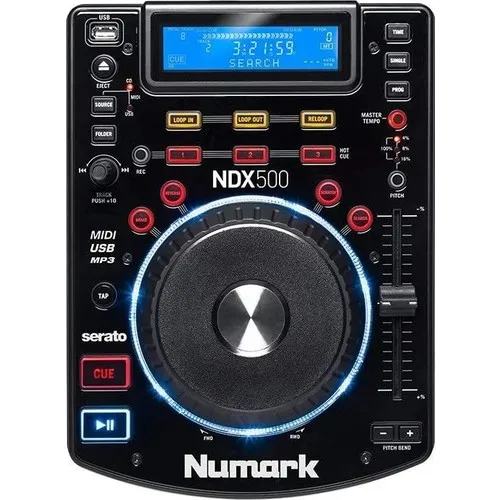 

Numark NDX500 | Stand Alone USB / CD Player And Software Controller