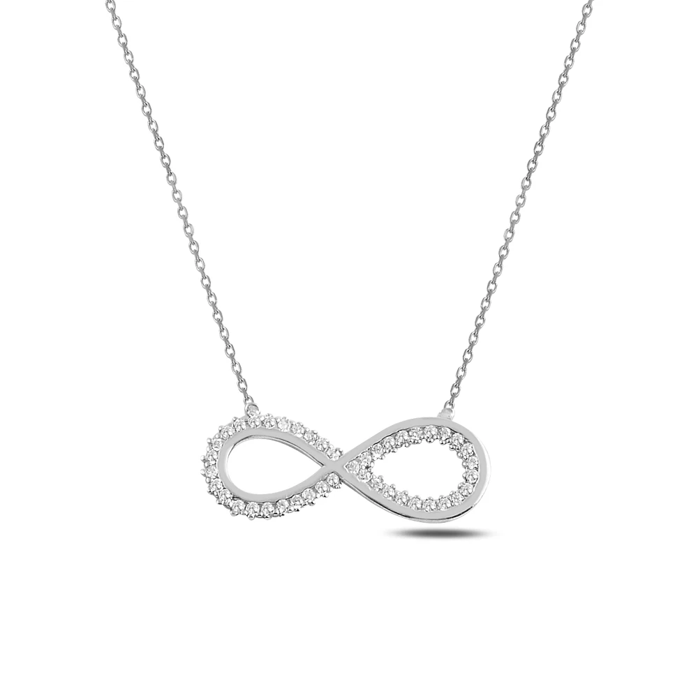

Silver Infinity Necklace