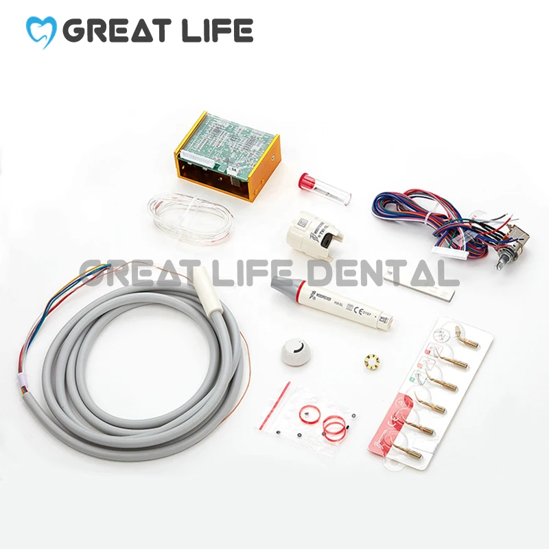 

Инструмент для отбеливания зубов, оригинальный встроенный стоматологический СВЕТОДИОДНЫЙ Ультразвуковой скалер