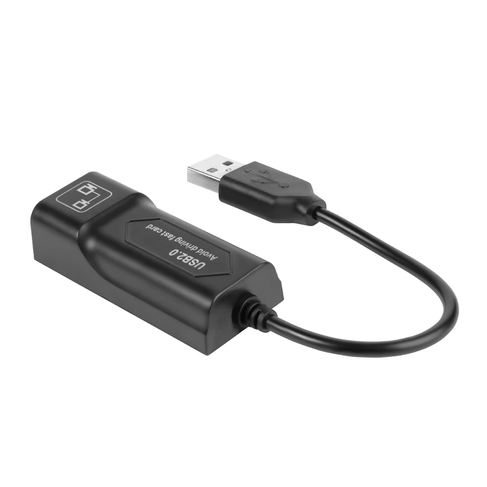 GCR Конвертер переходник LAN RJ45 для ПК ноутбука Ethernet Card адаптер USB 2.0| |