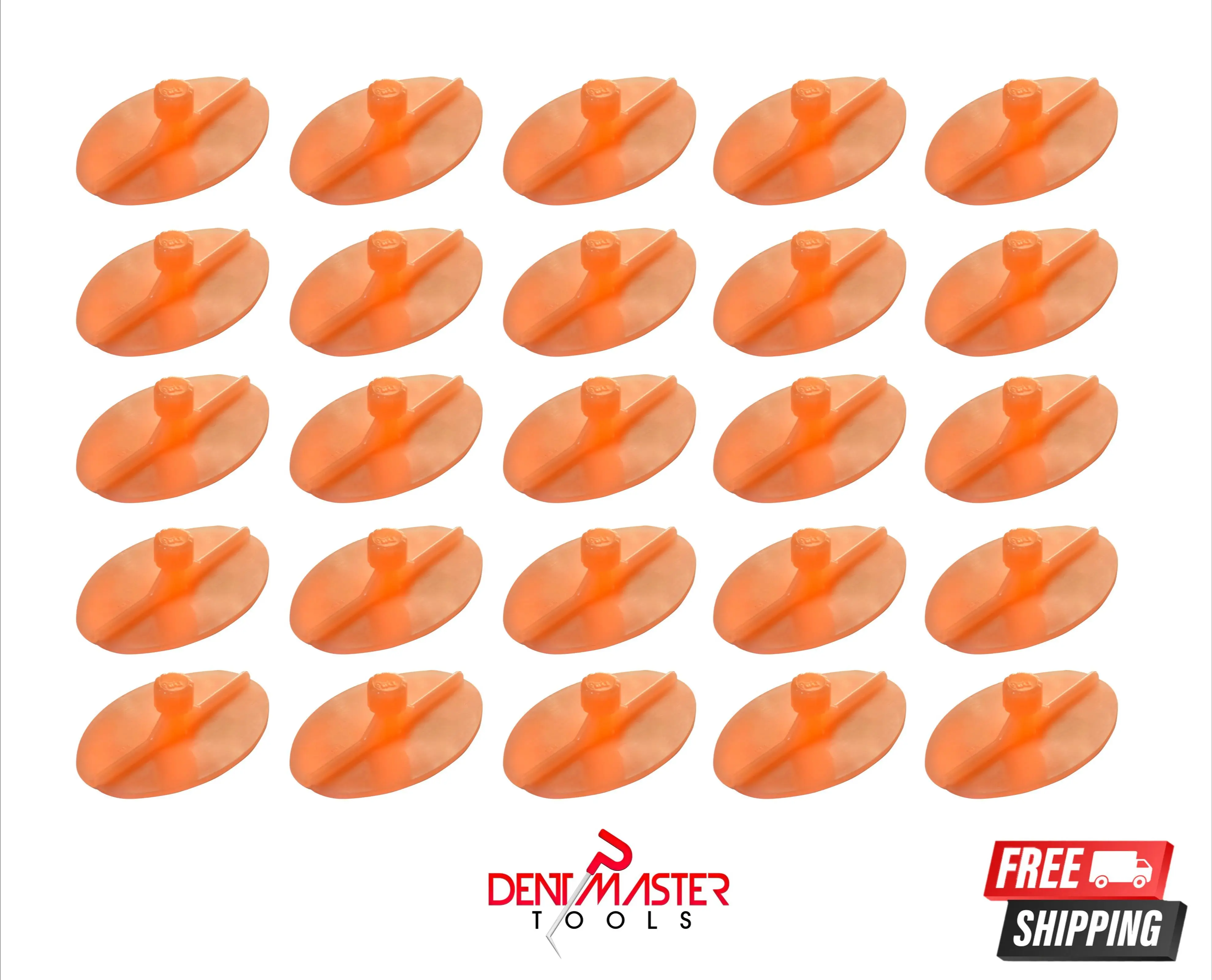 

Dent Master 25-50pcs Puller Tabs Random Color PDR Tools Kit For Car Body Dent Removal and Auto Paintless Dent Repair Glue Tabs